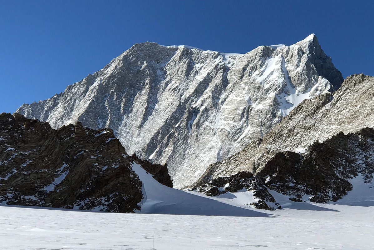 03B Mount Epperly Late Evening Close Up From Mount Vinson Low Camp